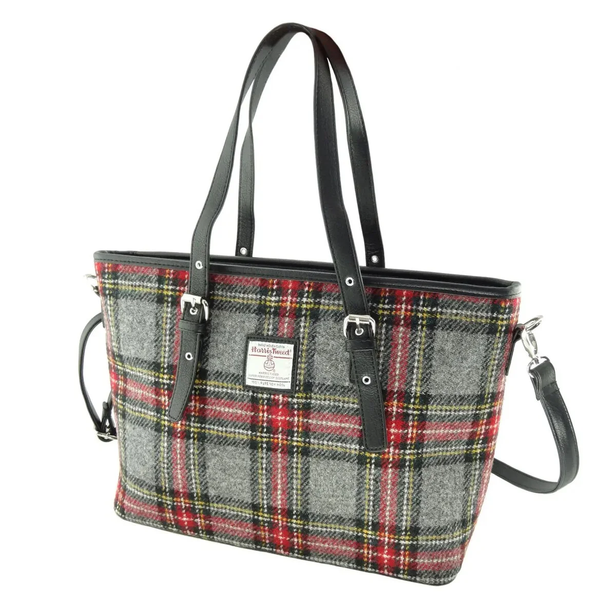 Harris Tweed Large Ladies Tote Bag by Glen Appin – Authentic Scottish Wool - Image 6 | Caelmoon