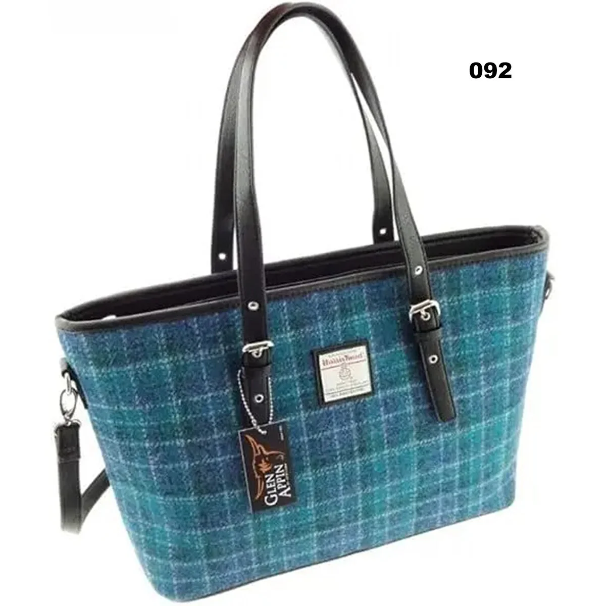 Harris Tweed Large Ladies Tote Bag by Glen Appin – Authentic Scottish Wool - Image 8 | Caelmoon