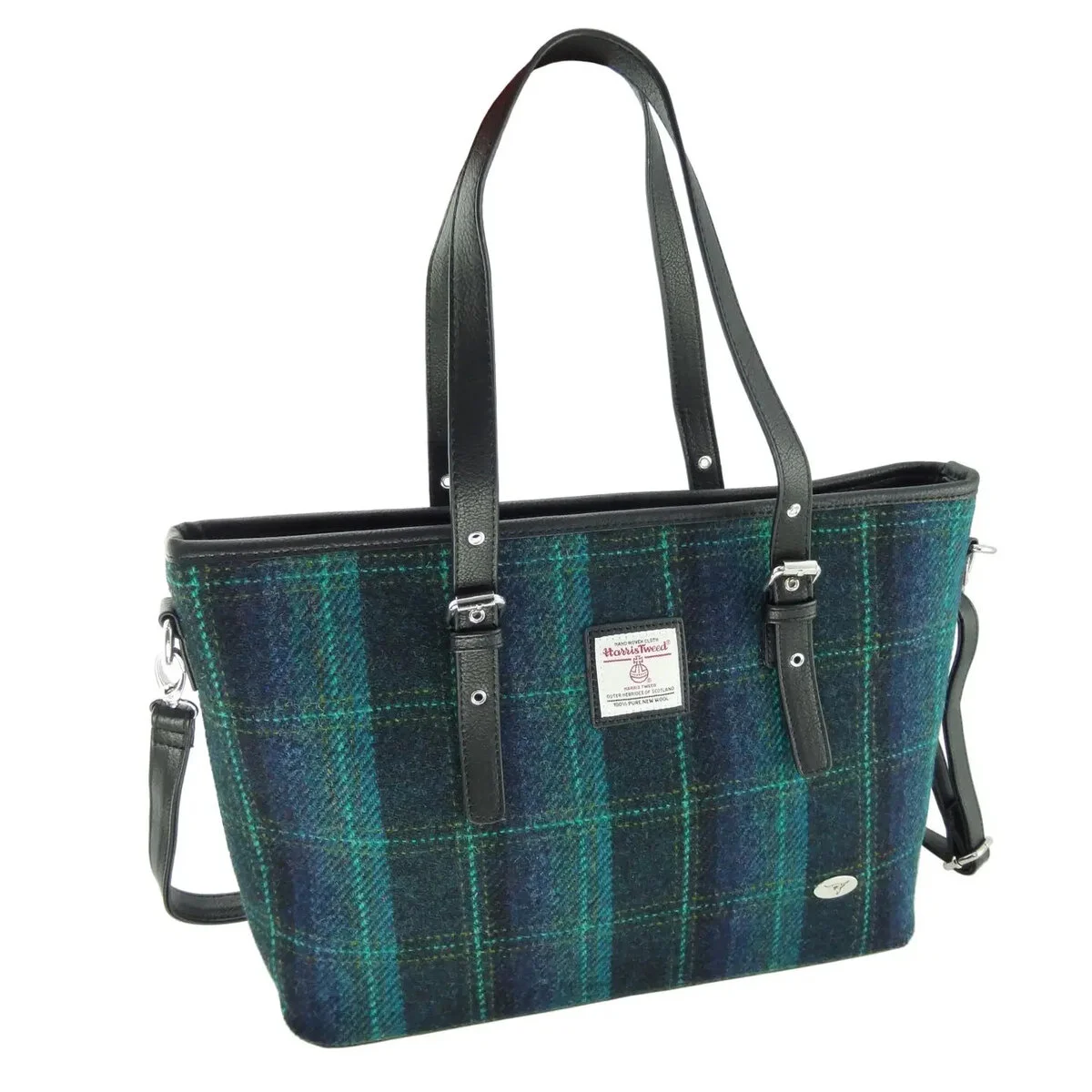 Harris Tweed Large Ladies Tote Bag by Glen Appin – Authentic Scottish Wool - Image 11 | Caelmoon