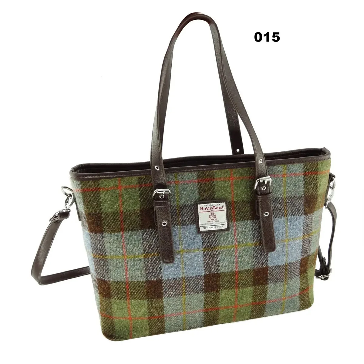 Harris Tweed Large Ladies Tote Bag by Glen Appin – Authentic Scottish Wool - Image 12 | Caelmoon