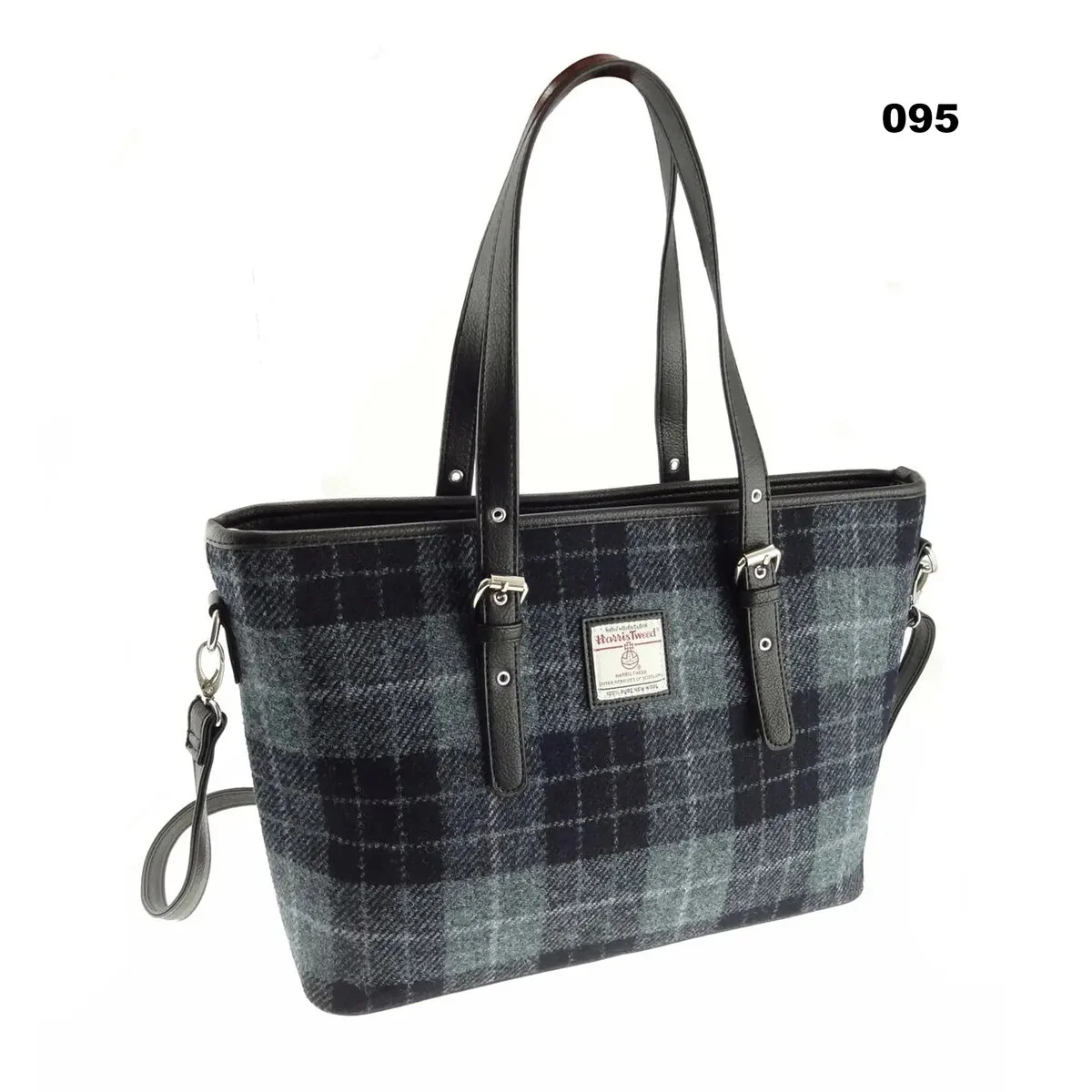 Harris Tweed Large Ladies Tote Bag by Glen Appin – Authentic Scottish Wool - Image 13 | Caelmoon