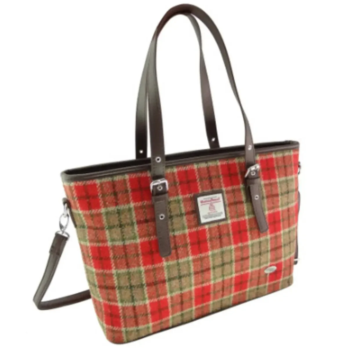Harris Tweed Large Ladies Tote Bag by Glen Appin – Authentic Scottish Wool - Image 15 | Caelmoon