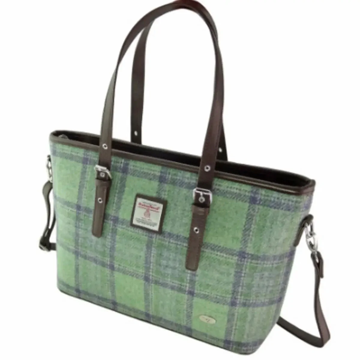 Harris Tweed Large Ladies Tote Bag by Glen Appin – Authentic Scottish Wool - Image 17 | Caelmoon