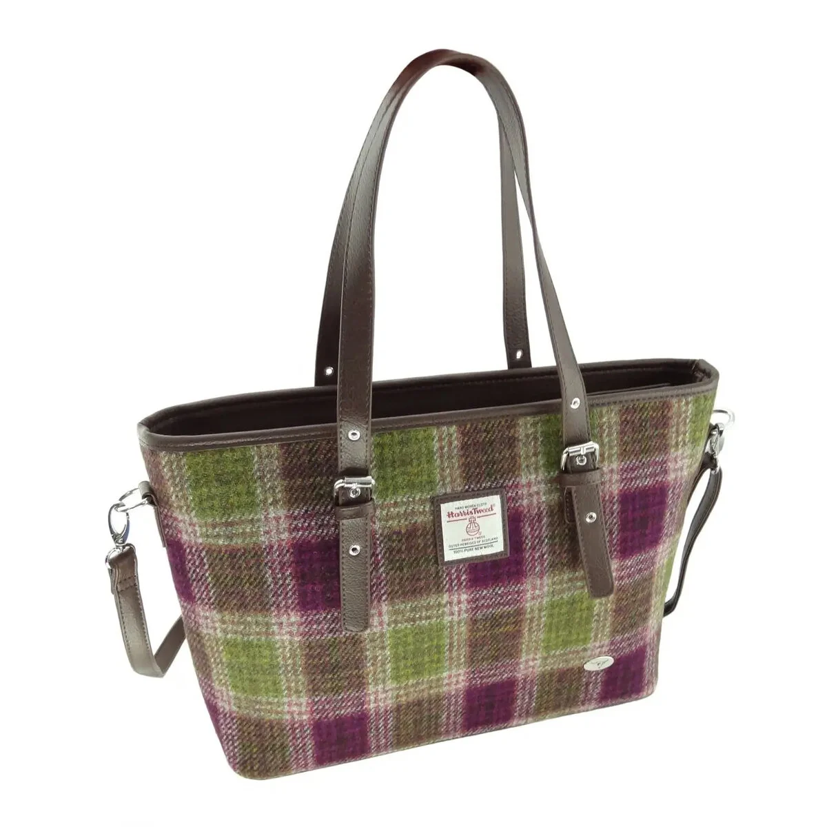 Harris Tweed Large Ladies Tote Bag by Glen Appin – Authentic Scottish Wool - Image 19 | Caelmoon