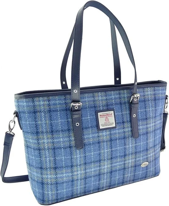 Harris Tweed Large Ladies Tote Bag by Glen Appin – Authentic Scottish Wool - Image 21 | Caelmoon
