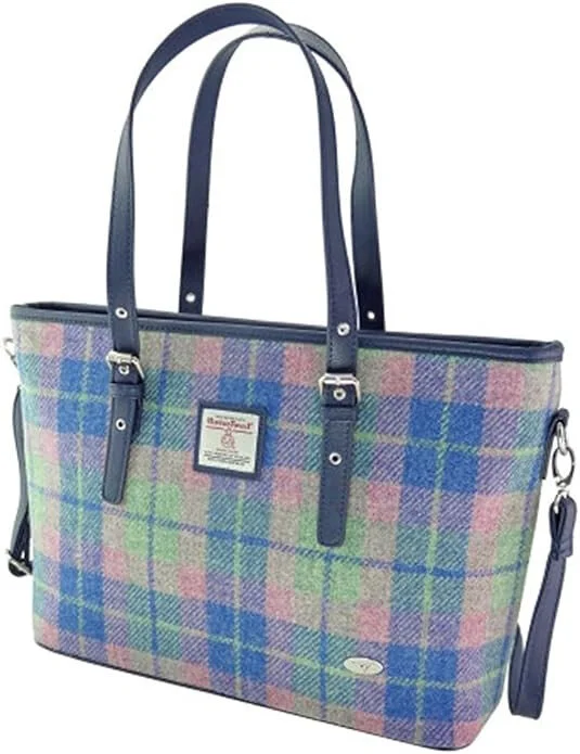 Harris Tweed Large Ladies Tote Bag by Glen Appin – Authentic Scottish Wool - Image 22 | Caelmoon