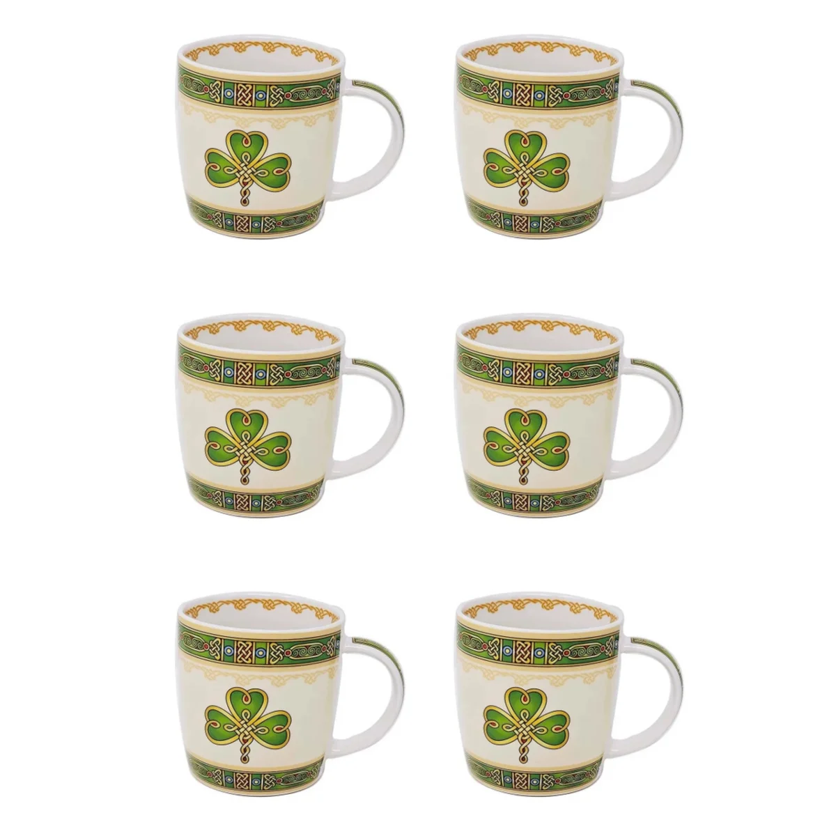Irish Shamrock Ceramic Mug – Classic Heritage Drinkware - Image 5 | Caelmoon
