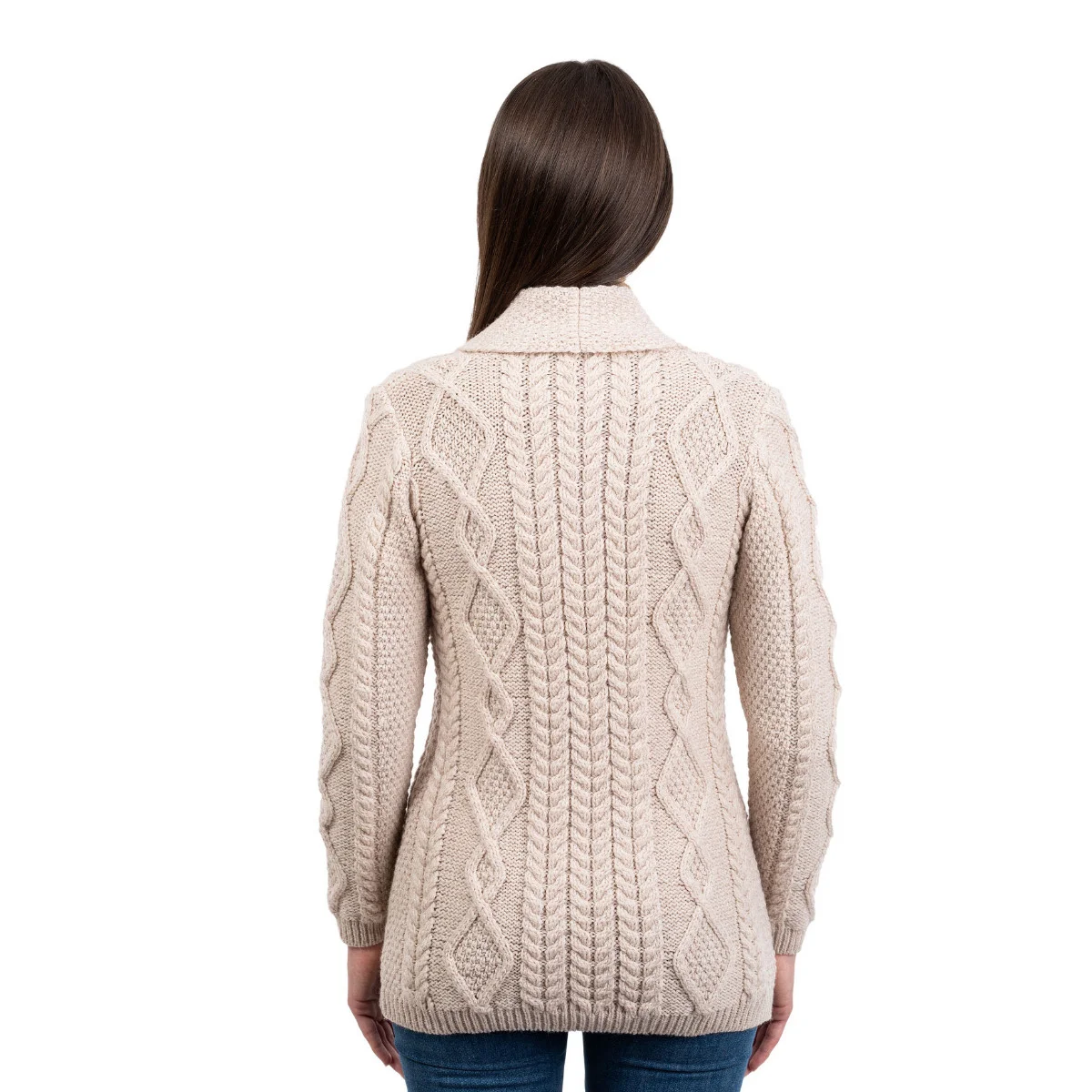 Ladies Shawl Collar Cardigan – Cozy Knit Sweater for Fall & Winter Wardrobe - Image 14 | Caelmoon