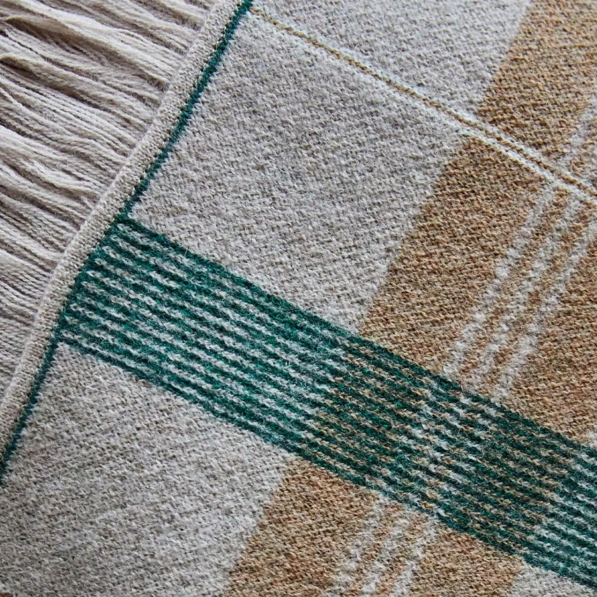 Pure New Irish Merino Wool Throw Blanket – Made in Ireland - Image 3 | Caelmoon