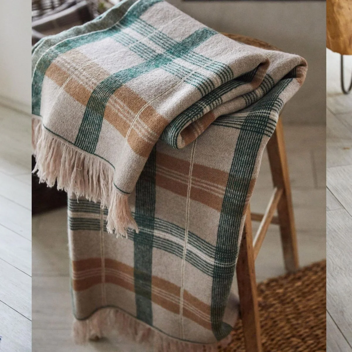 Pure New Irish Merino Wool Throw Blanket – Made in Ireland - Knitwear | Caelmoon