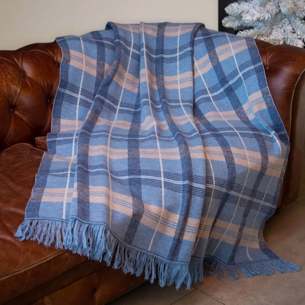 Pure New Irish Merino Wool Throw Blanket – Made in Ireland - Image 6 | Caelmoon
