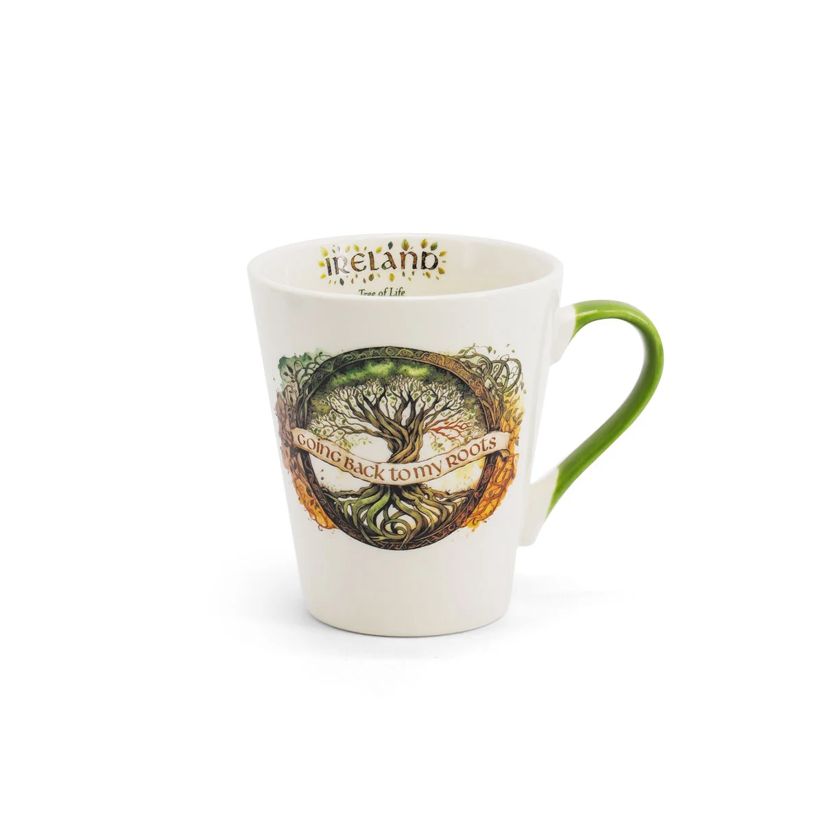Traditional Celtic Tree of Life China Mug – Heritage Drinkware - Image 3 | Caelmoon